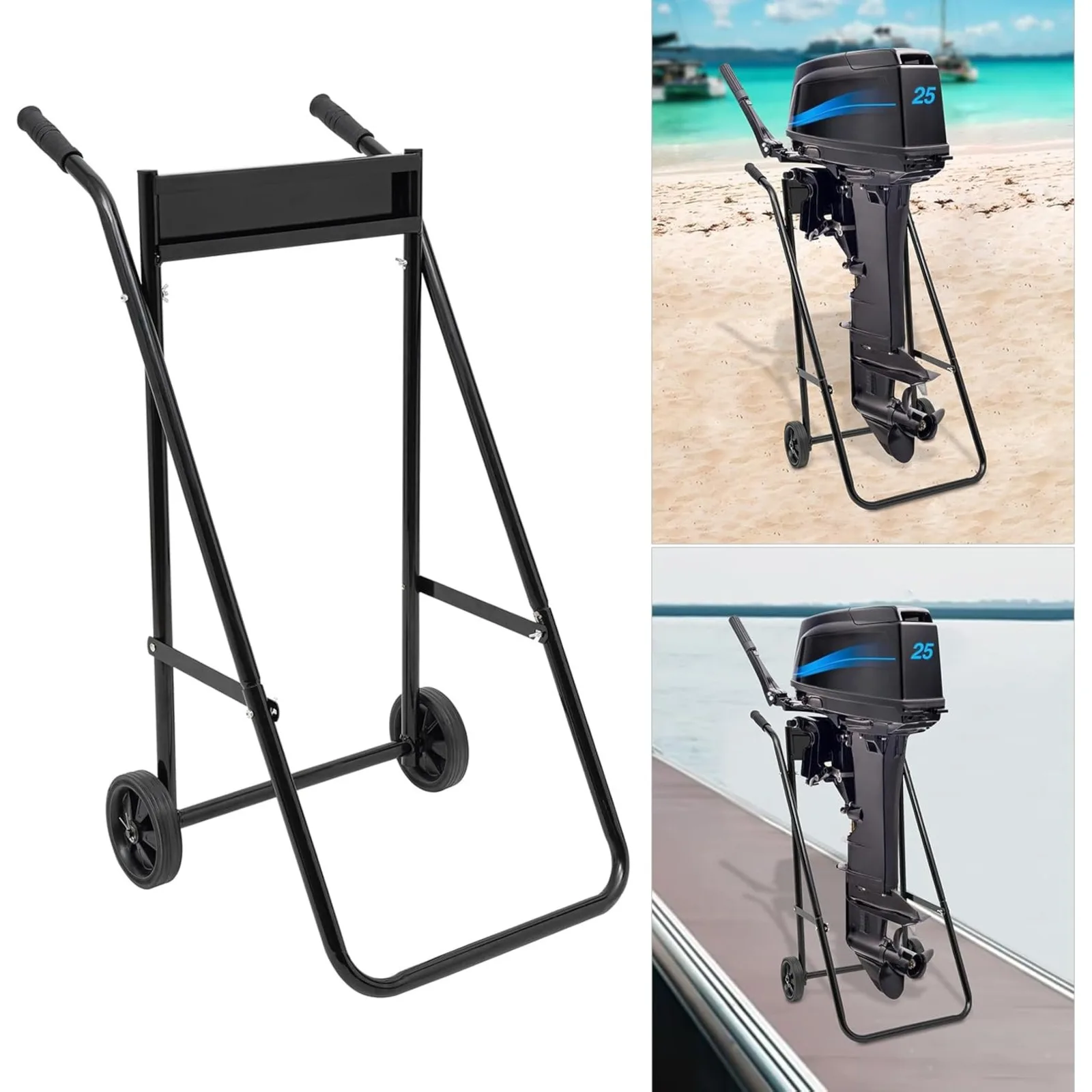 40KG Heavy-Duty Foldable Outbo - огляд і ціна Engine Stand Heavy Duty