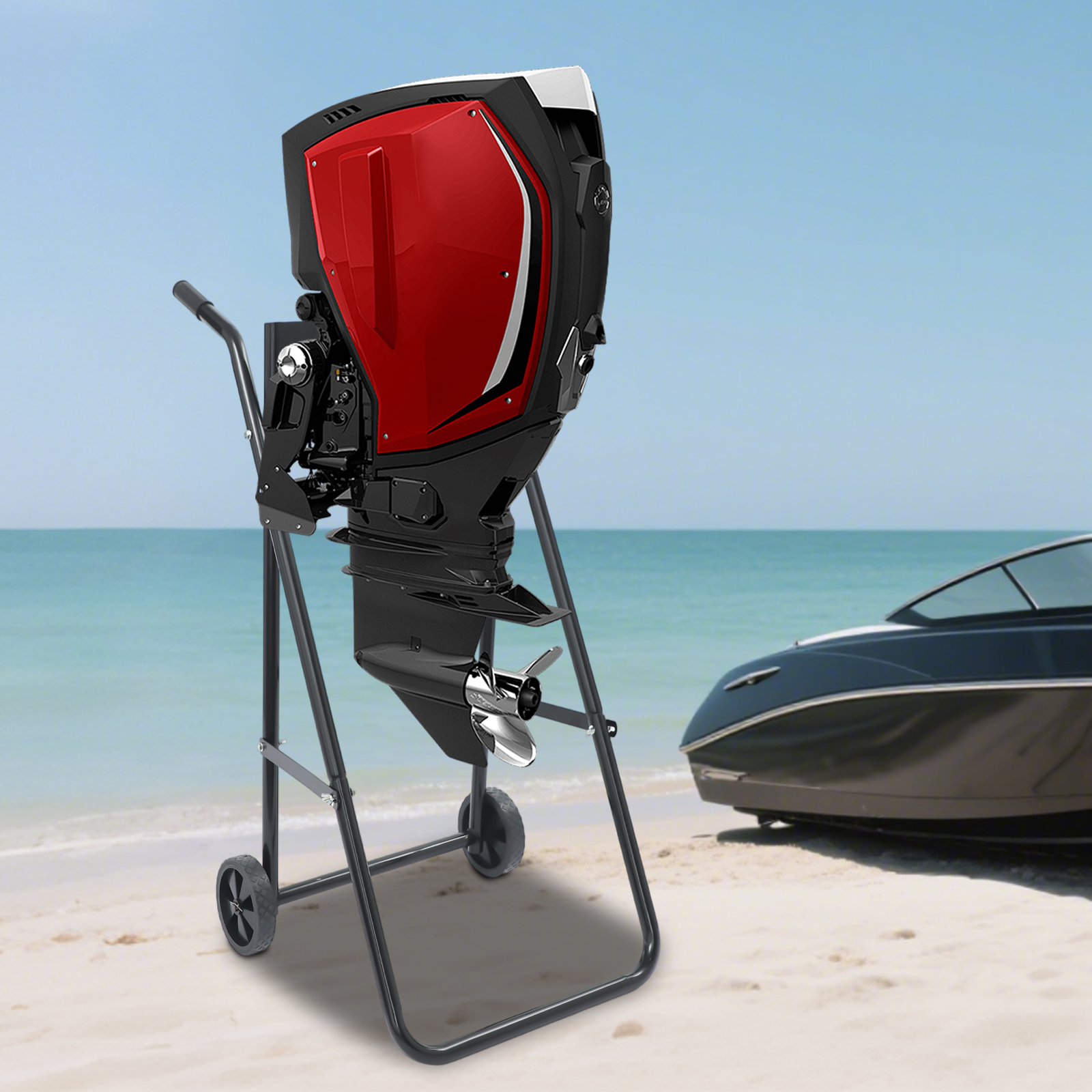 Folding Outboard Boat Motor Ca - огляд і ціна Engine Stand Heavy Duty
