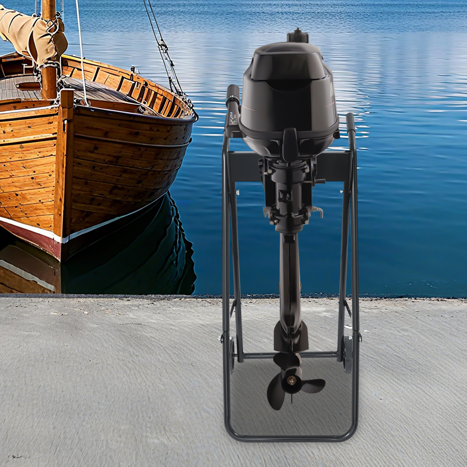 Folding Outboard Boat Motor Ca - огляд і ціна Engine Stand Heavy Duty