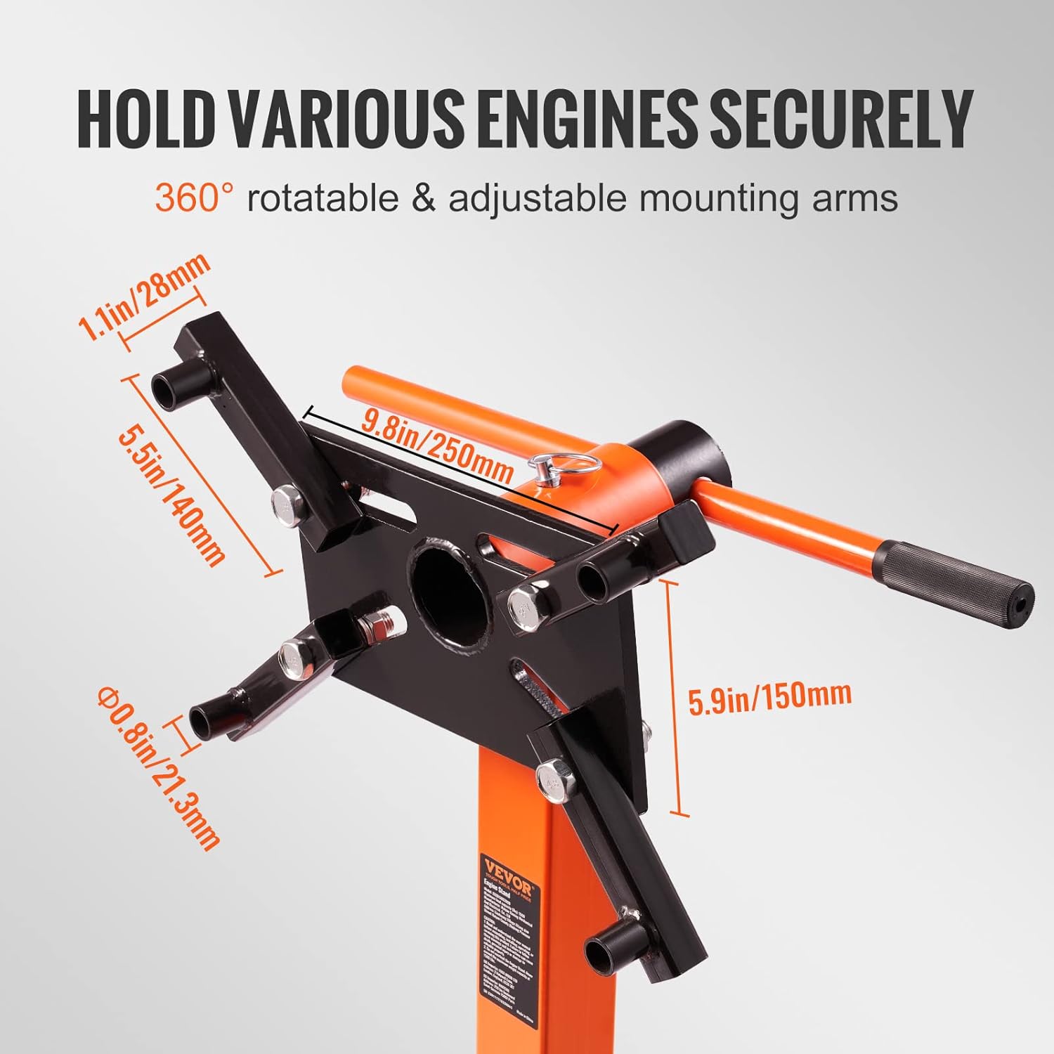 Heavy-Duty 1500 LBS Engine Sta - огляд і ціна Engine Stand Heavy Duty
